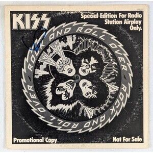 Kiss Rock And Roll Over (Special Edition) Casablanca ‎NBLP-737 Vinyl RADIO PROMO